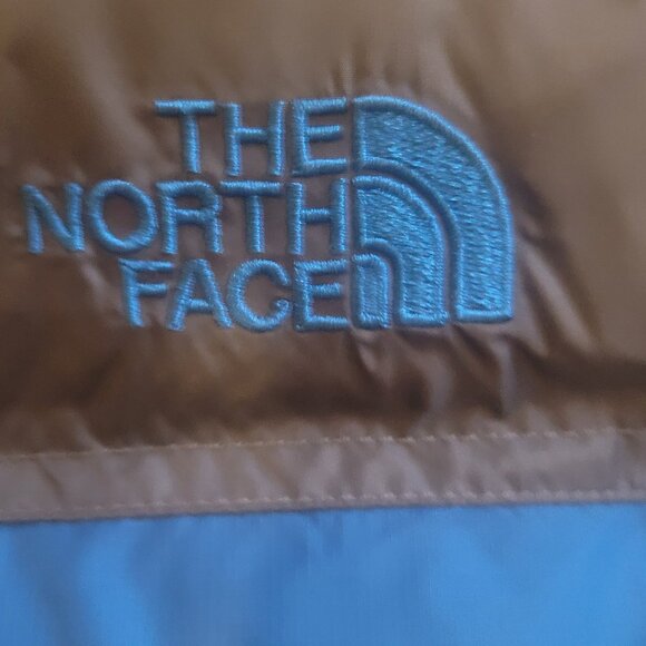 The North Face 700 STOW AWAY Puffer Blue/Grey Jacket Men's size XXL EUC - Picture 9 of 14